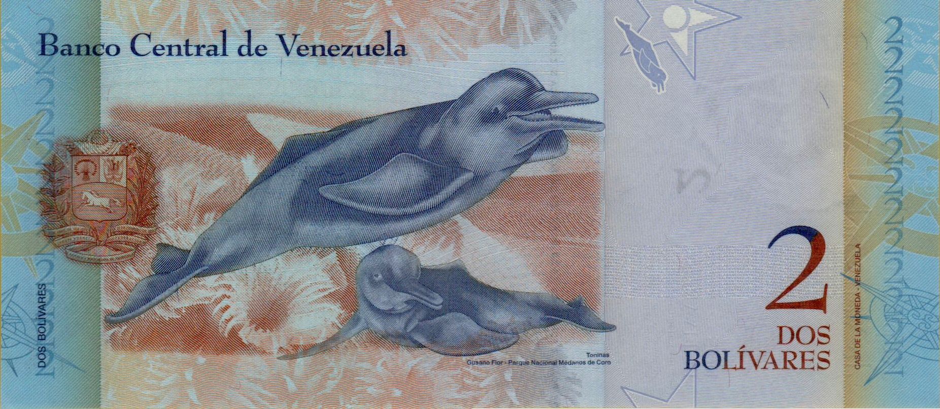 Venezuela 2 2013 UNC P-88/f